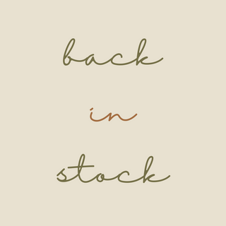 BACK IN STOCK