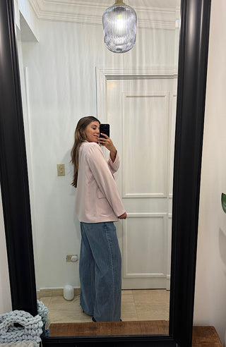Blush Oversized Blazer