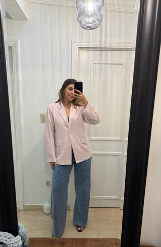 Blush Oversized Blazer