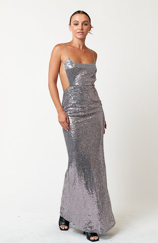 Platinum Maxi Dress