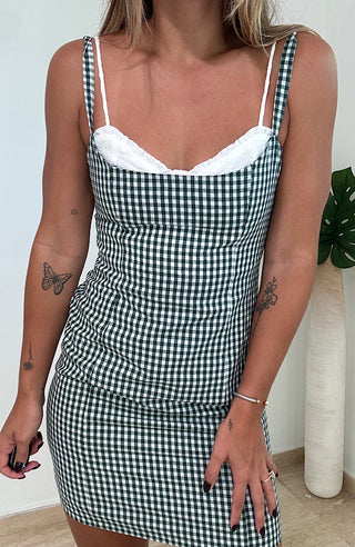 Gingham Mini Dress