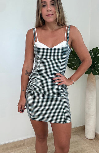 Gingham Mini Dress