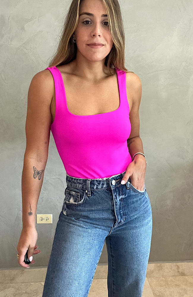 Fuchsia Bodysuit