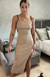 Sand Midi Dress